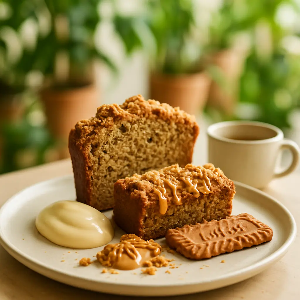 "Easy Biscoff Banana Bread Recipe – Moist & Delicious!" 2 Biscoff Banana Bread Recipe