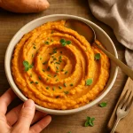 Dairy Free Mashed Sweet Potatoes