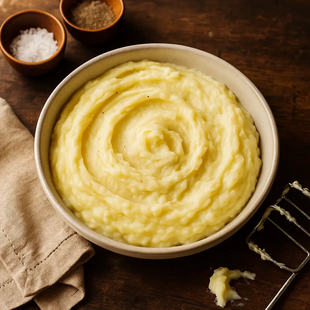 Step-by-step preparation of dairy-free mashed sweet potatoes