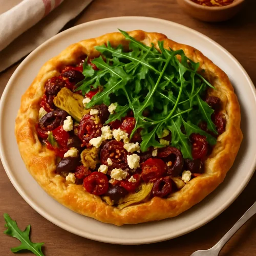 Mediterranean Vegetable Galette Recipe