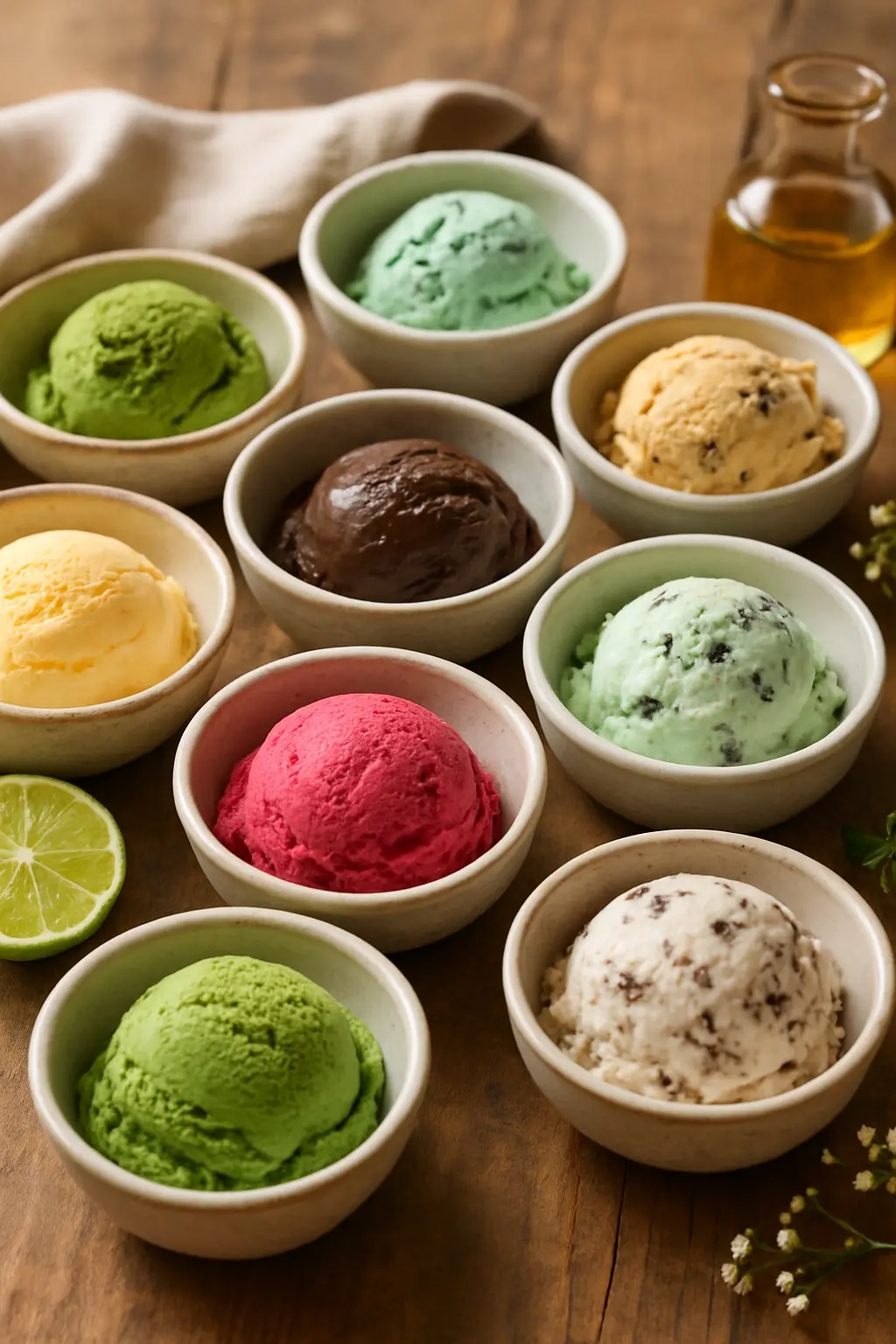 "Easy Ninja Creami Recipe for Homemade Ice Cream" 1 Ninja Creami recipes collection showing various ice cream flavors