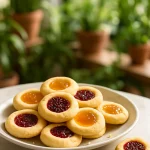 Jam Thumbprint Cookies