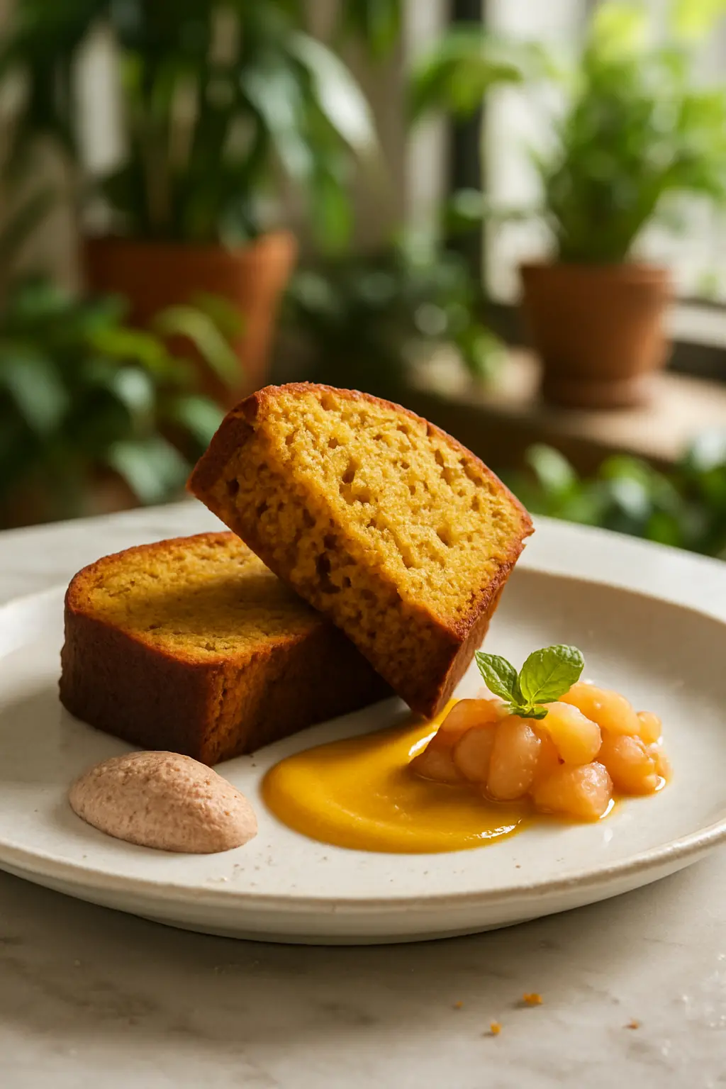 "Pumpkin Banana Bread Recipe: Easy, Moist & Delicious!" 3 Ingredients for pumpkin banana bread laid out on a counter