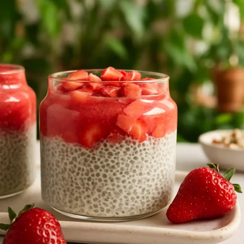 Strawberry Chia Pudding Recipe