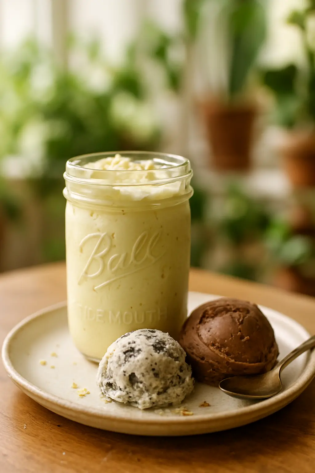 homemade ice cream ingredients