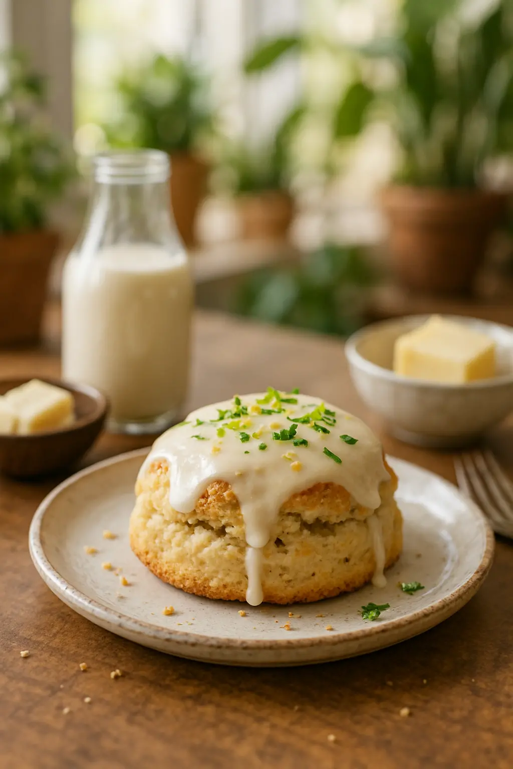how to make double cream with milk and butter