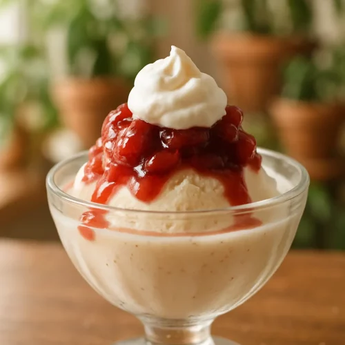 Vanilla Ice Cream For One
