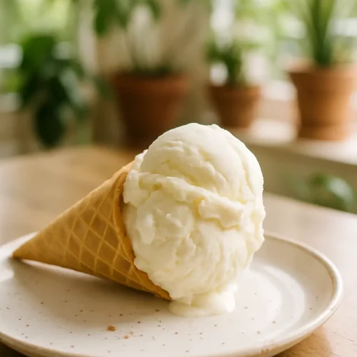 Homemade Vanilla Ice Cream Recipe