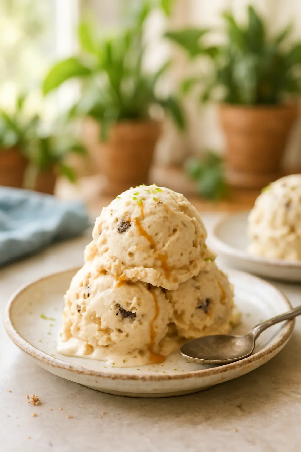 whipped cream method for homemade ice cream without machine