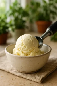 Vanilla Ice Cream Without Eggs