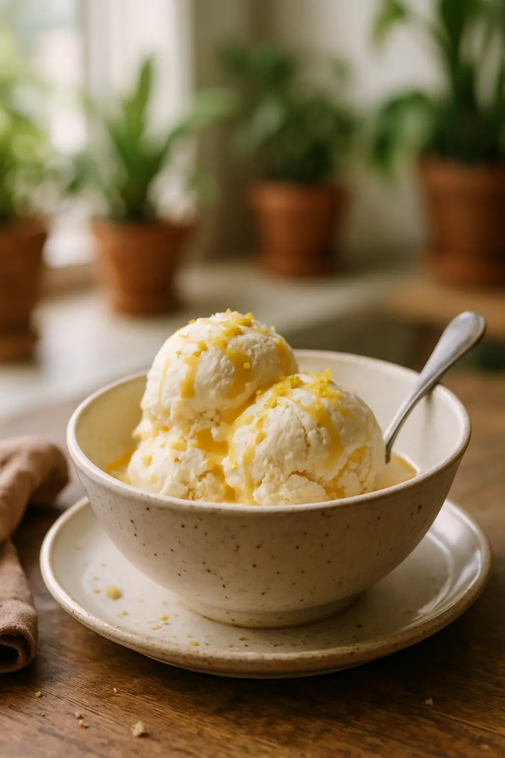 Essential ingredients for creamy homemade ice cream