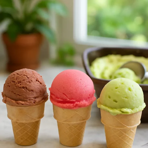 Avocado Ice Cream — dairy-free, with 8 flavor variations!