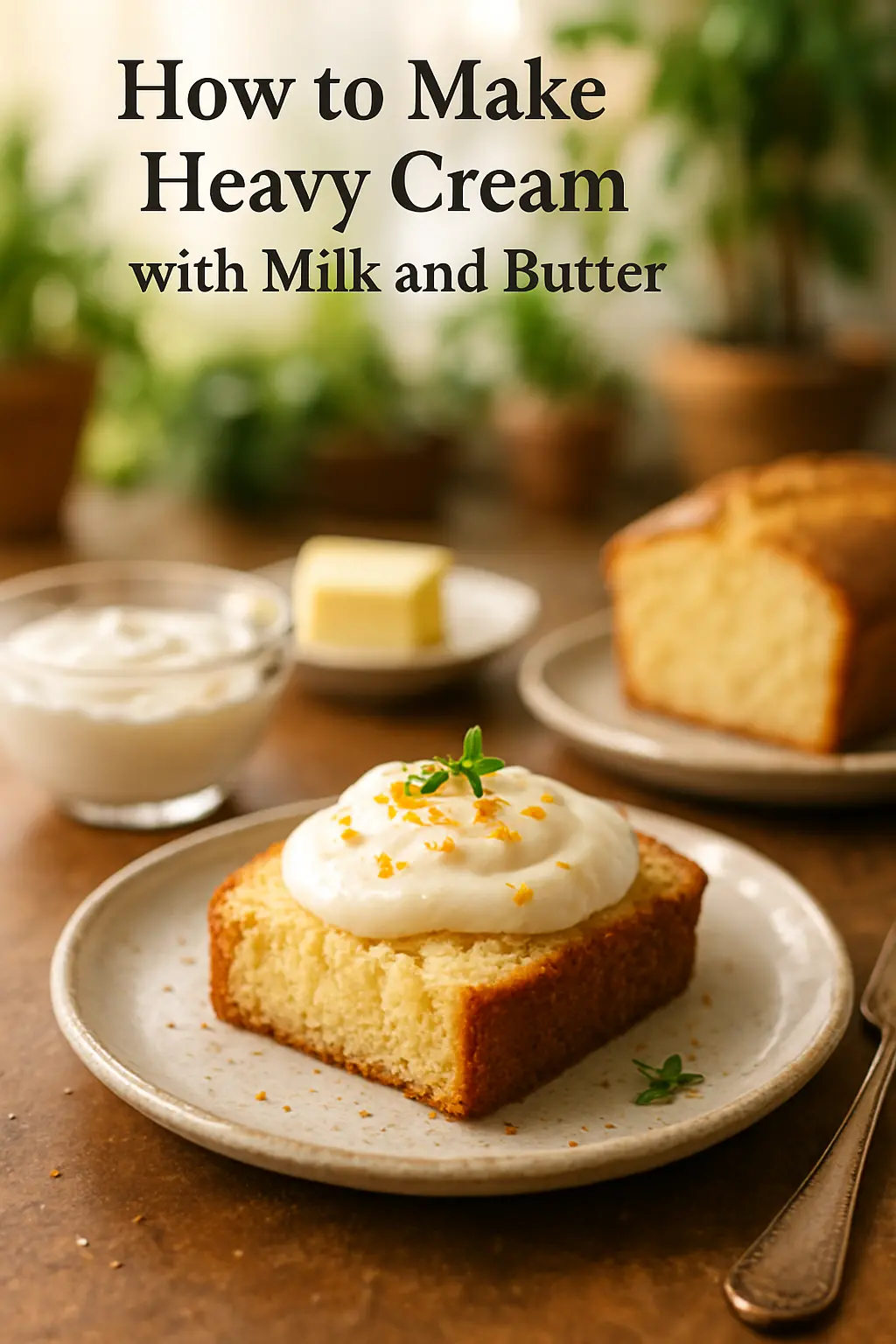 how to make milk cream for ice cream