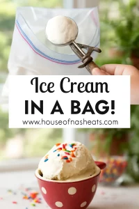Homemade Ice Cream in a Bag