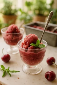 Fresh Cherry Italian Ice