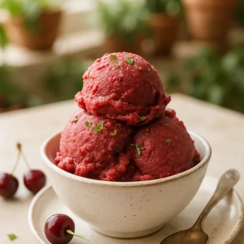 Fresh Cherry Italian Ice