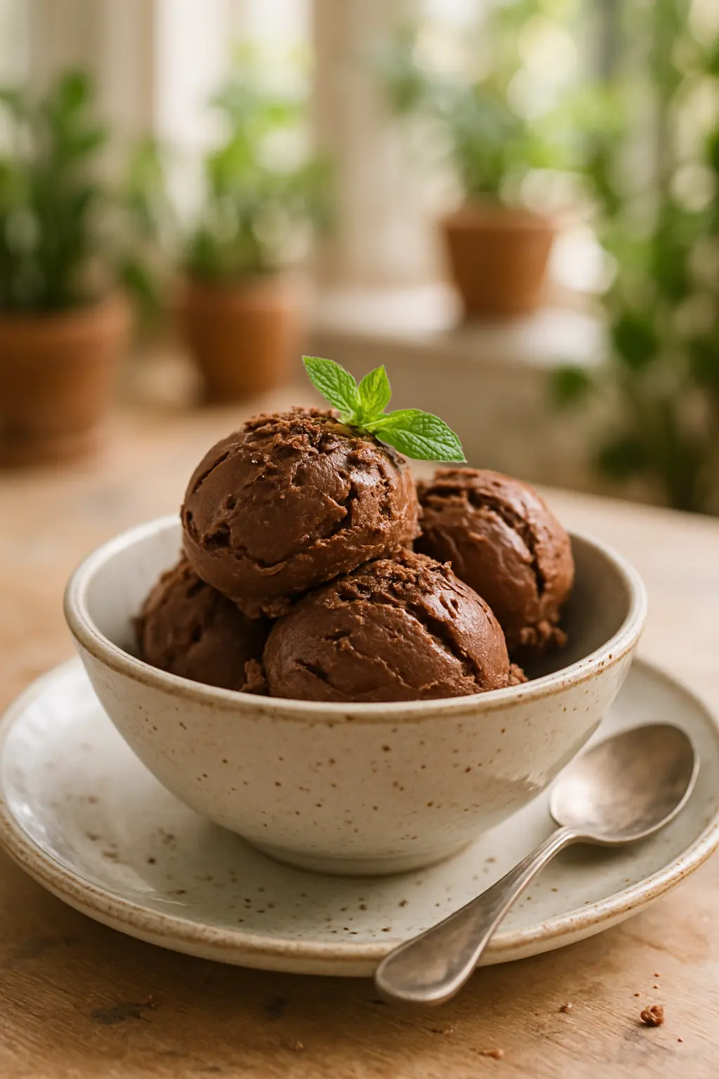 Selecting ripe avocados for chocolate avocado ice cream