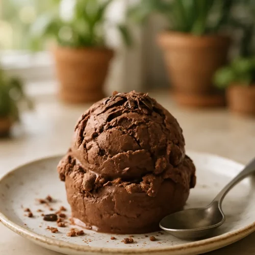 French Style Double Chocolate Ice Cream