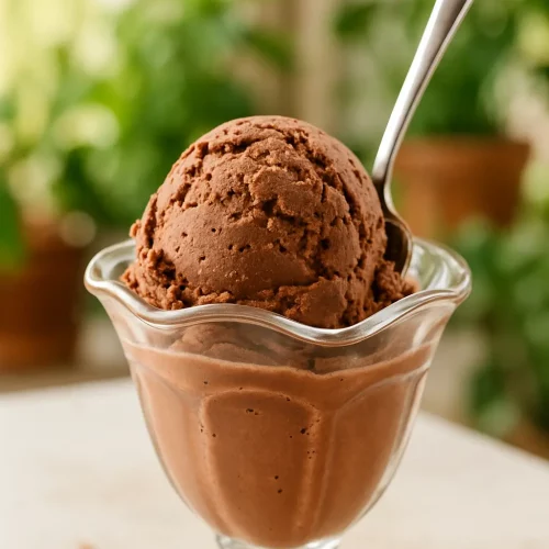 Easy Chocolate Ice Cream (no eggs)