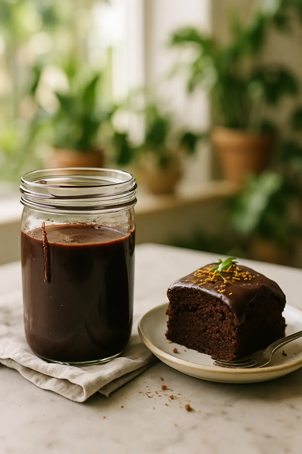 making homemade chocolate syrup for ice cream recipe
