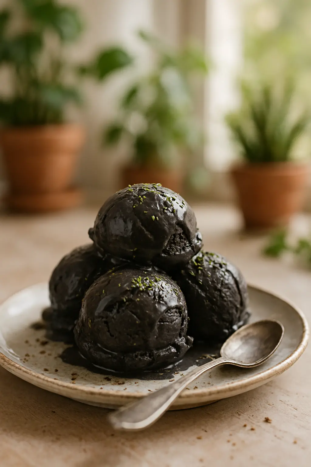 Homemade Chocolate Ice Cream Recipe with Rich Black Cocoa 2 Black Cocoa Ice Cream