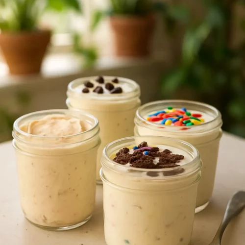 Mason Jar Ice Cream