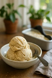 Earl Grey No Churn Ice Cream