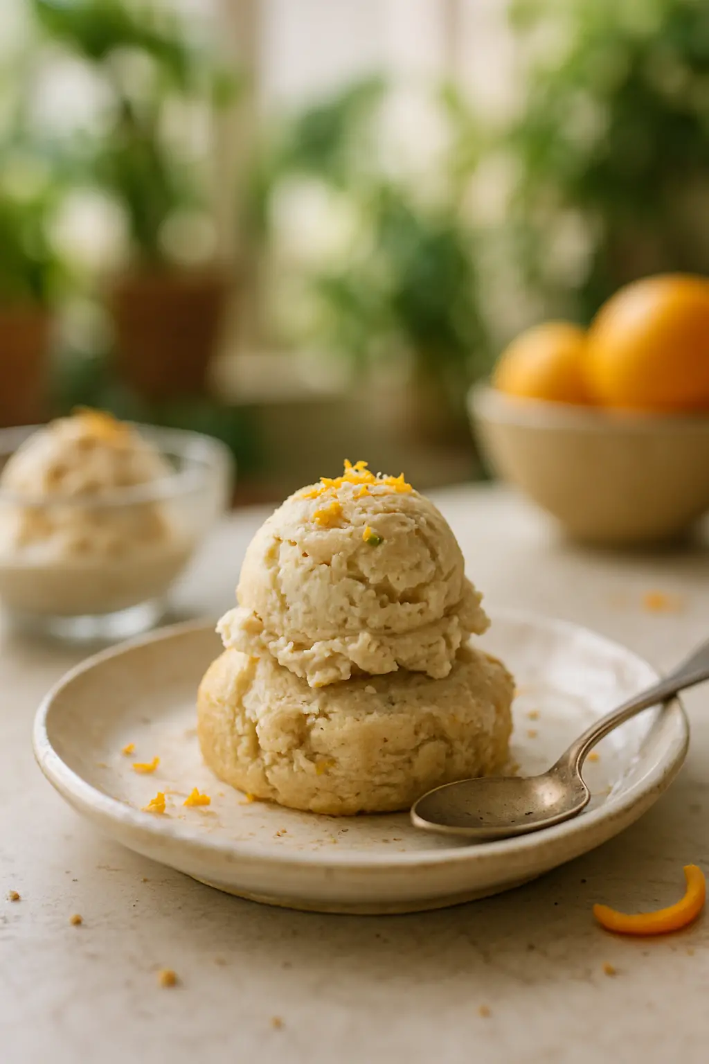 Ingredients for earl grey ice cream: tea bags, cream, condensed milk
