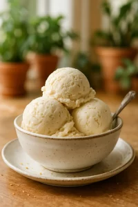 Homemade Vanilla Ice Cream