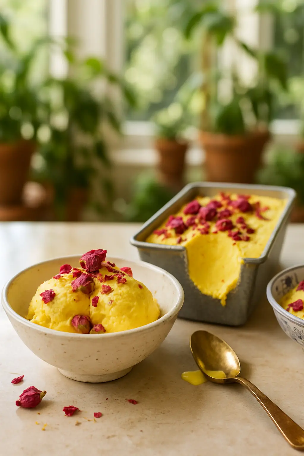 Bastani Irani: Authentic Persian Rosewater & Saffron Ice Cream Recipe 3 Bastani Irani (Rosewater-and-Saffron Ice Cream)