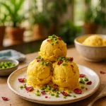 Bastani Sonati (Saffron and Rose Water Ice Cream) Recipe