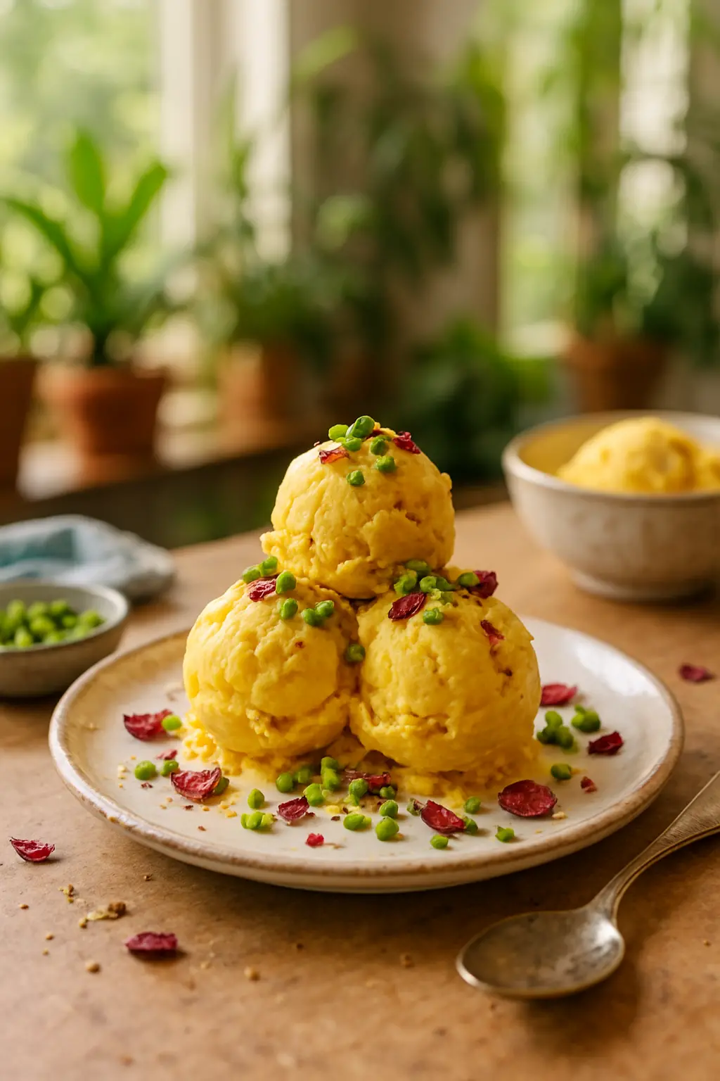 Bastani Sonnati: Authentic Persian Saffron & Rose Water Ice Cream Recipe 2 Bastani Sonati (Saffron and Rose Water Ice Cream) Recipe