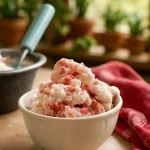 Homemade Strawberry Ice Cream