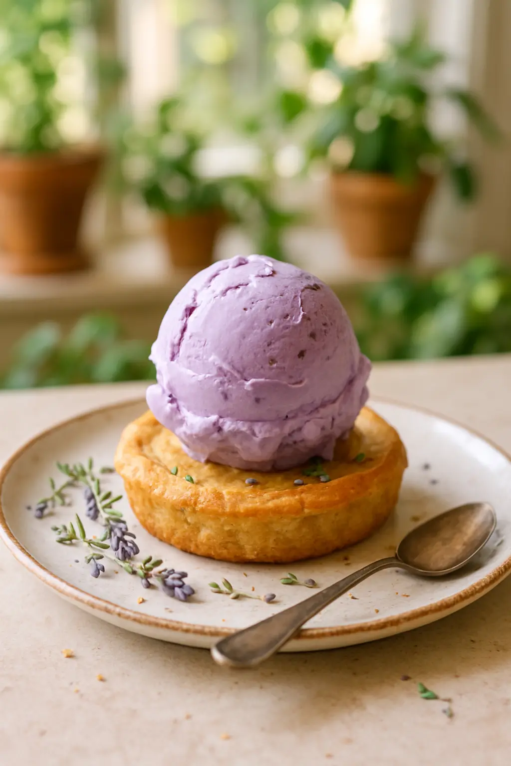 Honey Lavender Ice Cream: A Creamy, Floral Summer Treat 2 Lavender Honey Ice Cream