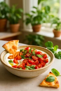 Marinated Tomatoes and Feta Dip Recipe