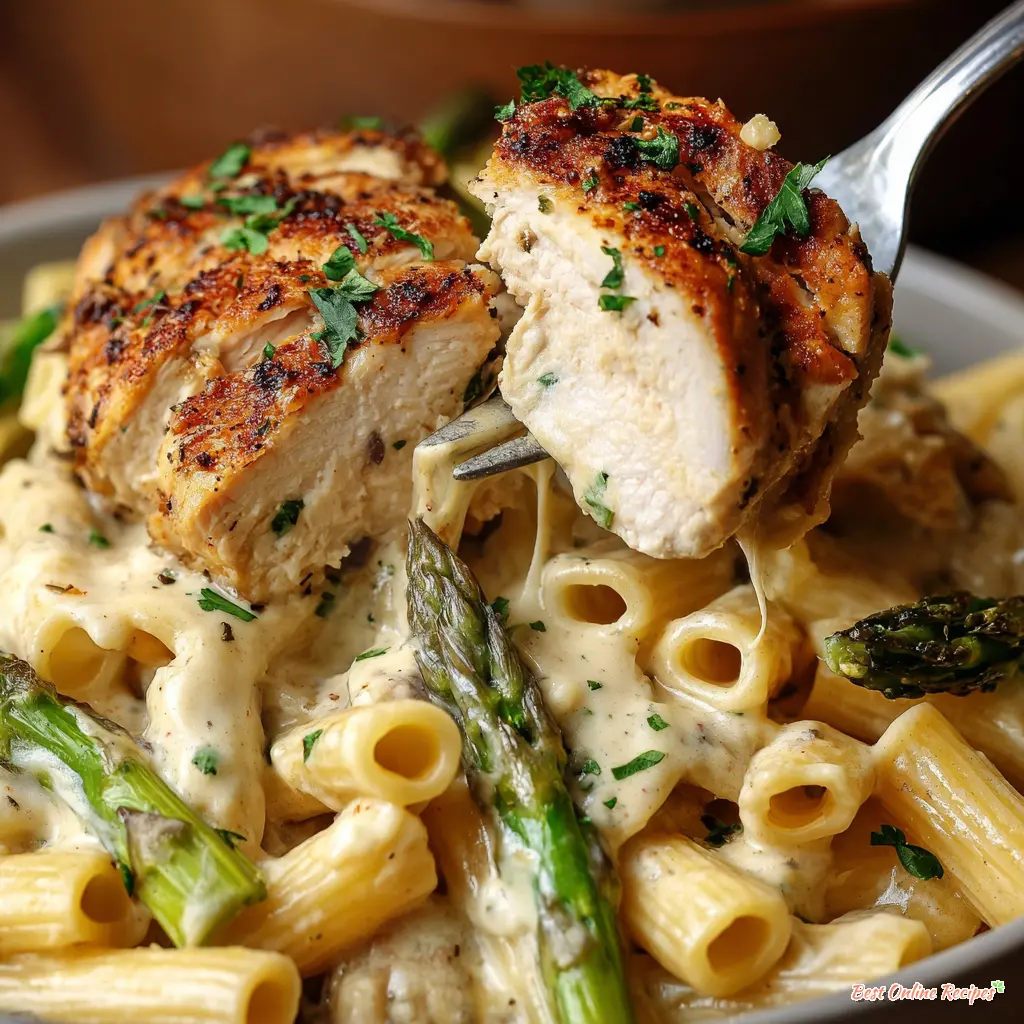 spring chicken pasta recipes final presentation