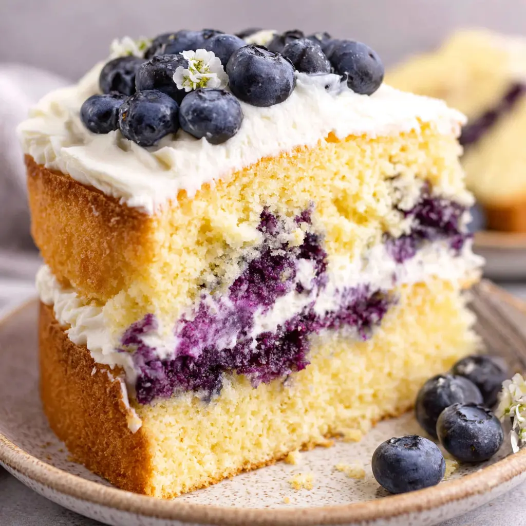 Coating blueberries in flour to prevent sinking in cake batter