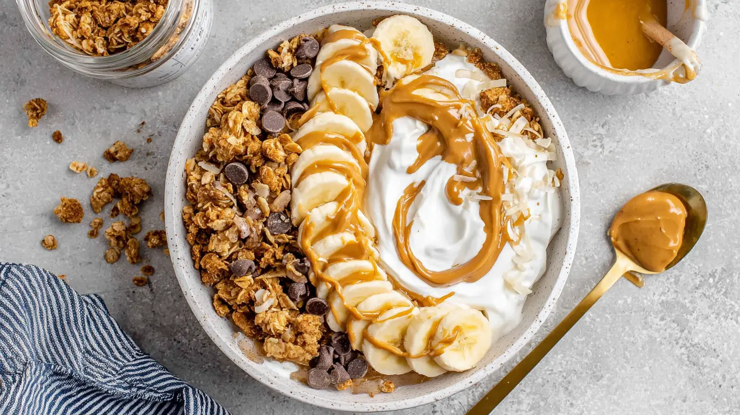 Greek Yogurt Banana Bowl final presentation