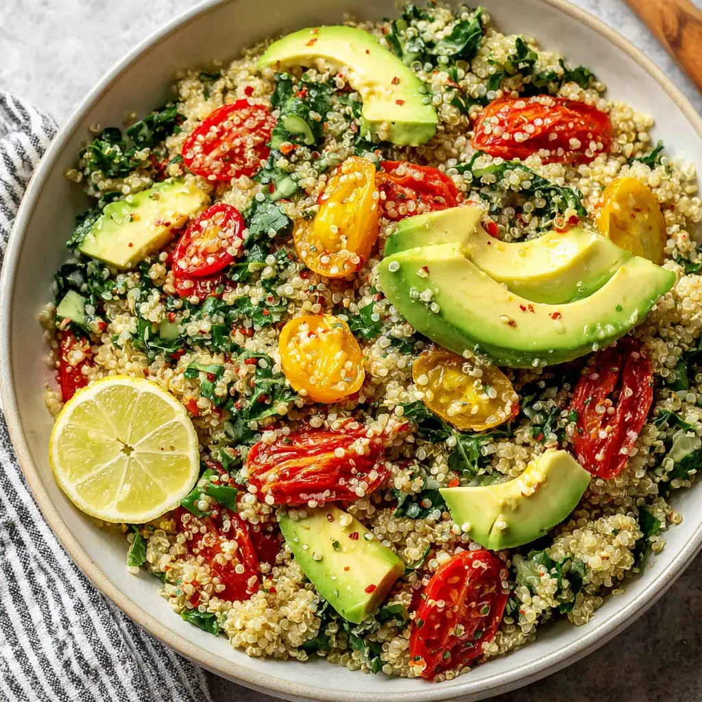 quinoa avocado power bowl final presentation