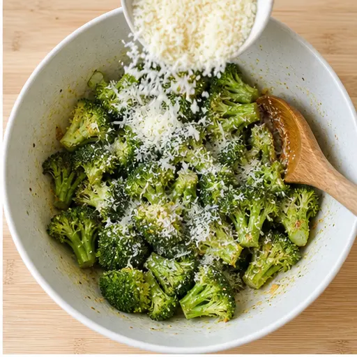 Step 2: Adding Parmesan cheese to the mix