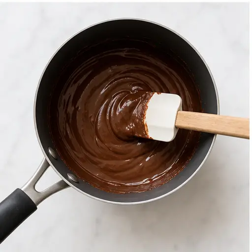Step 3: Melting dark chocolate chips