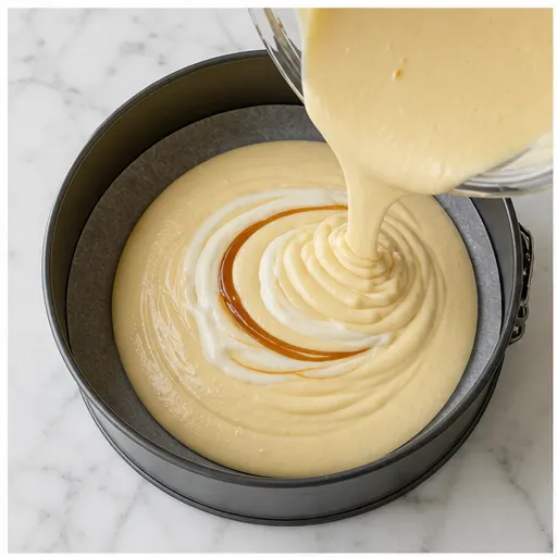 Step 1: Mixing the Cheesecake Batter