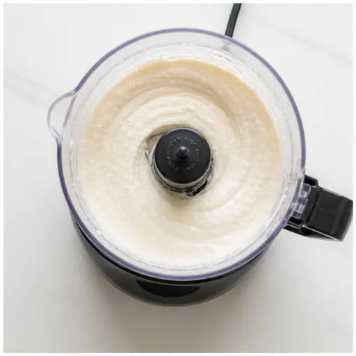 Step 1: Blend cottage cheese mixture until smooth
