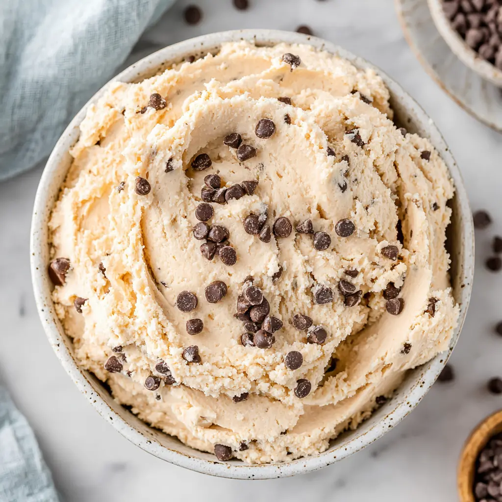 cottage cheese cookie dough bowl