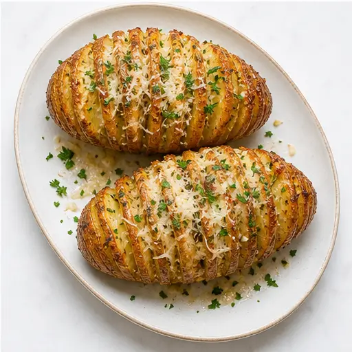 Step 4: Adding parmesan and parsley finish