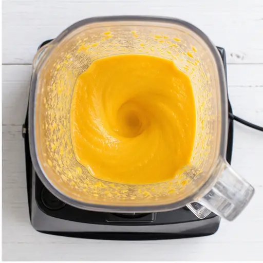 Step 2: Blending until smooth