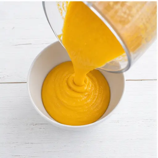 Step 3: Pouring into a bowl