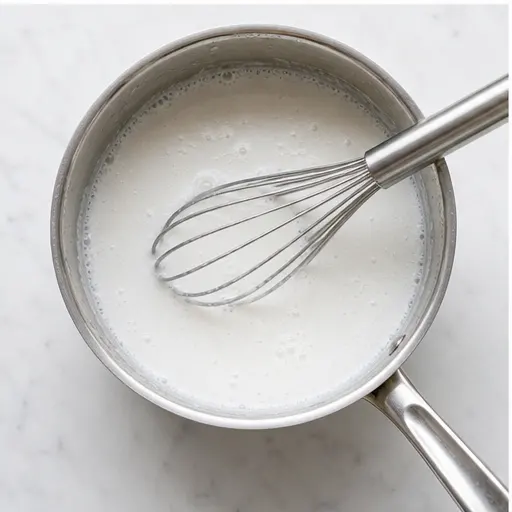 Step 3: Making the coconut sauce