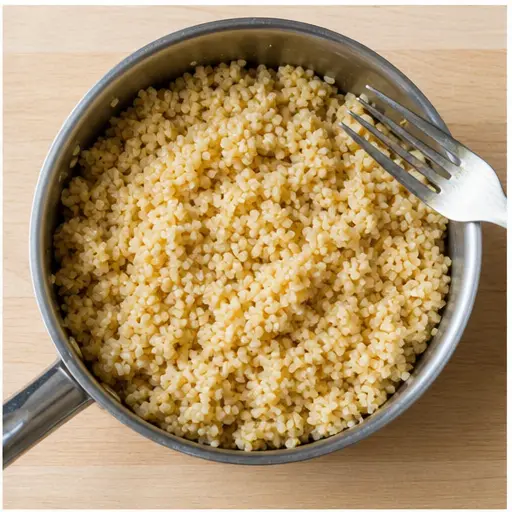Step 2: Cook the bulgur wheat