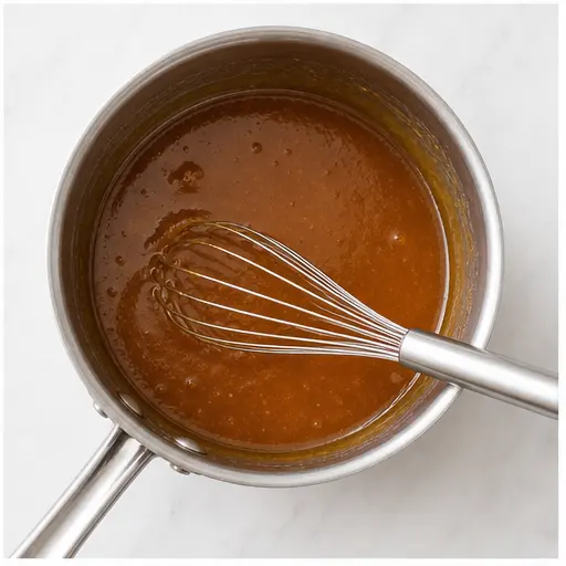 Step 4: Making caramel icing